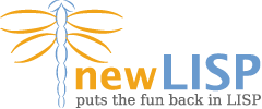 Horizontal newLISP logo